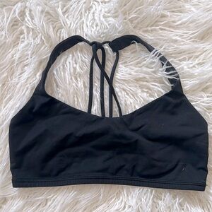 Black lululemon bra, size 4